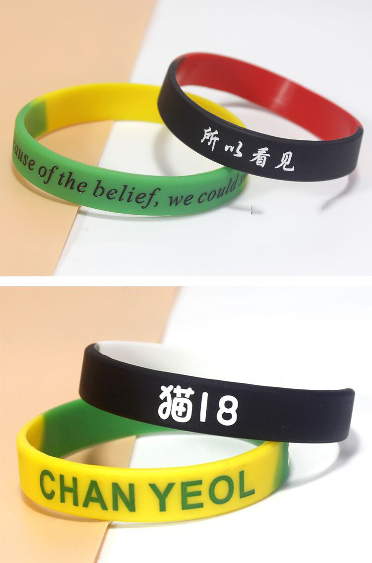 Custom Engraved Silicone Wristbands – Personalized Luxe Rubber Bracelets