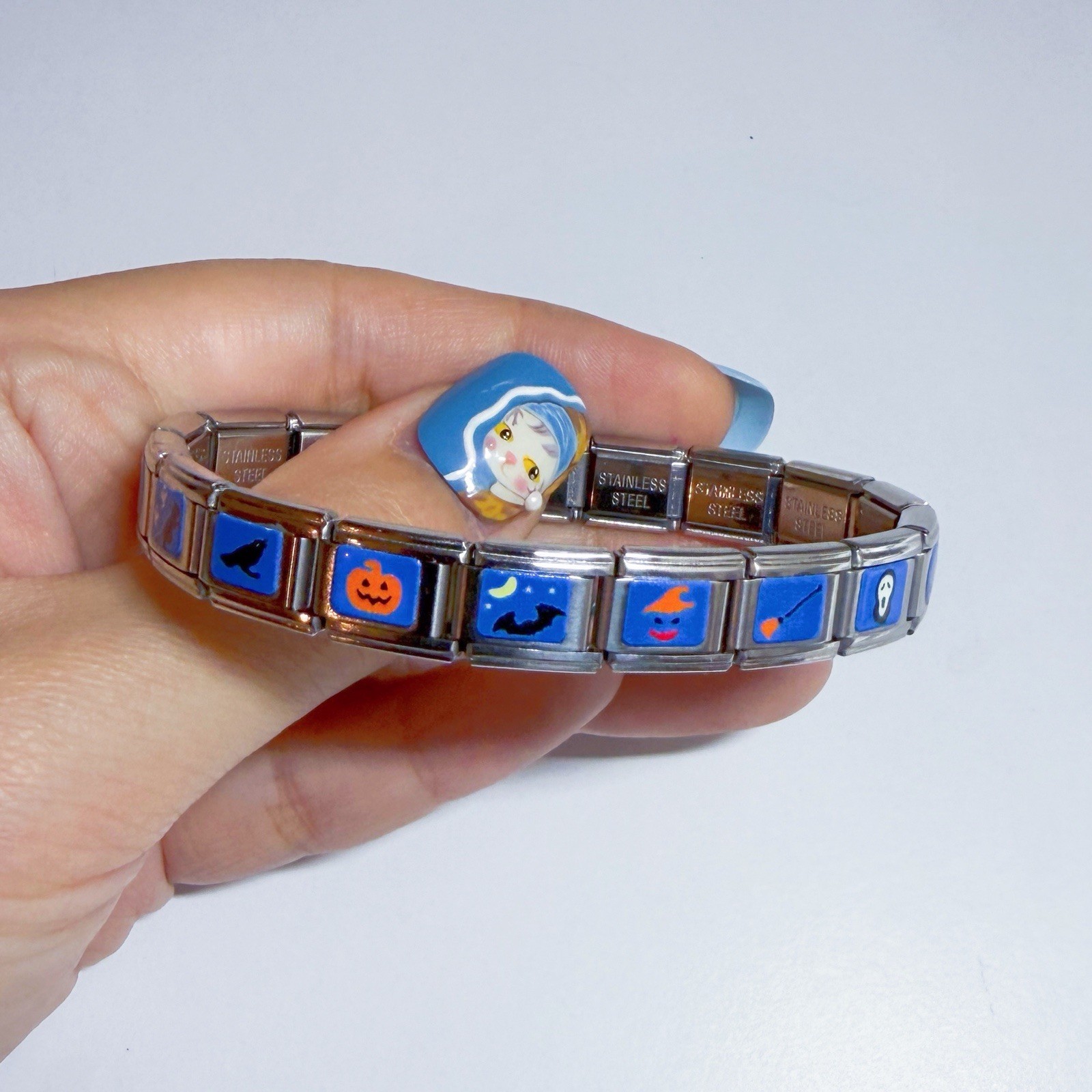 Halloween Italian Bracelet compatible with all designs Italian charm bracelet