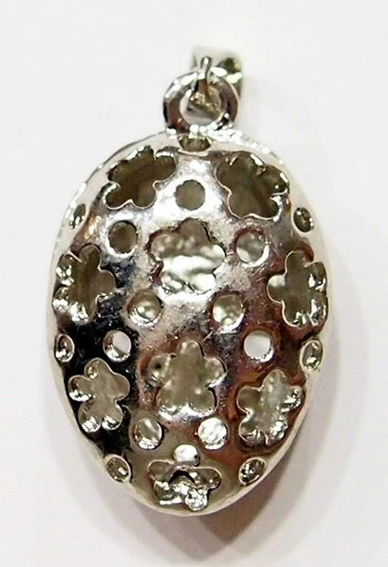 3 Black Silver Mardi Gras Enamel Crystal Pendant 39x20mm &Earring 24x16mm /Charm