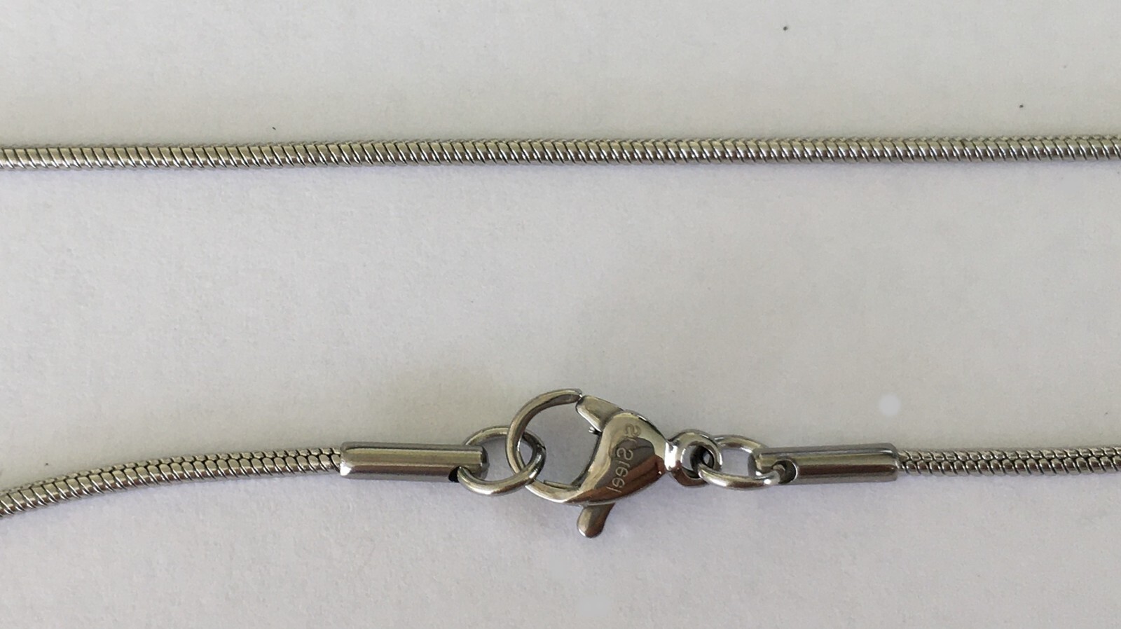 Stainless Steel 1.2mm Snake Chain 316L size choice 18, 20, 22, 24, 26″