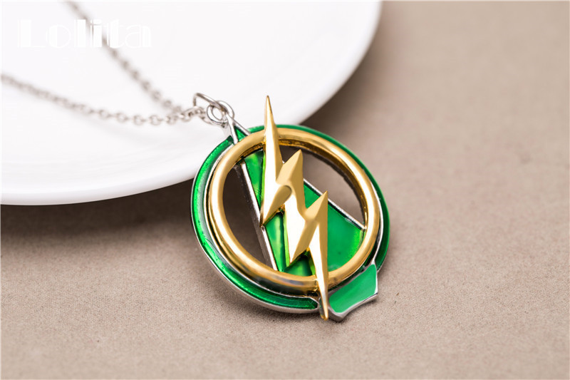 DC Comics The Flash Green Arrow Crossover Pendant Necklace PREMIUM QUALITY!