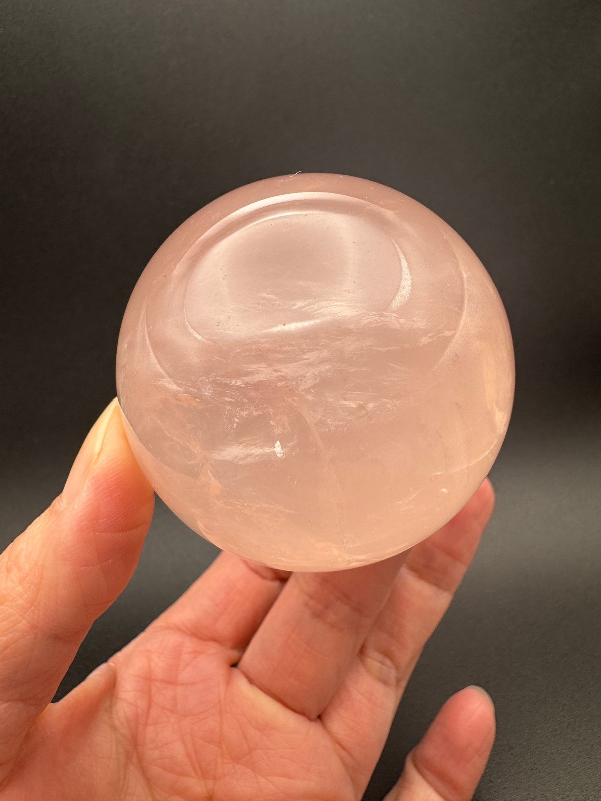 Handcrafted Natural Citrine Crystal Sphere for Prosperity