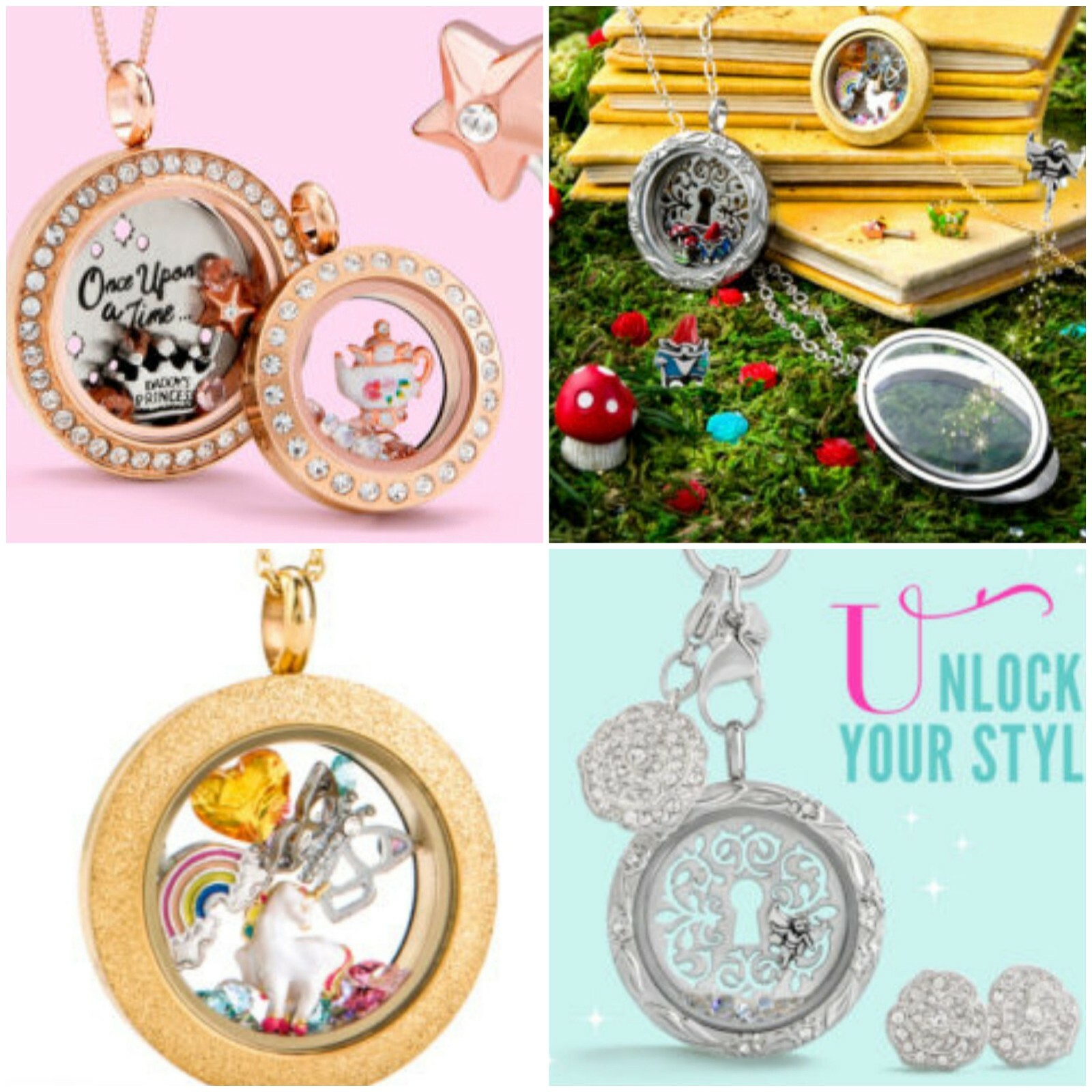 Origami Owl FAIRY TALE COLLECTION RARE & HTF Charms – NEW and Authentic