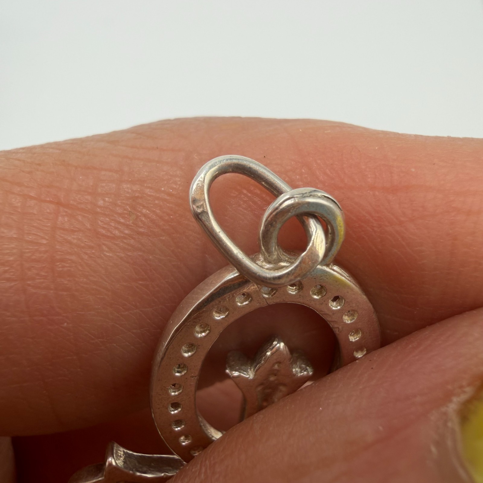 Vintage 925 Sterling Silver Cross Pendant Hallmarked Antique Religious Charm