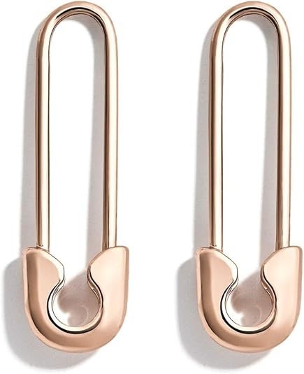 Extra Large Safety Pin Earrings for Women Punk Accessories Piercing Earrings