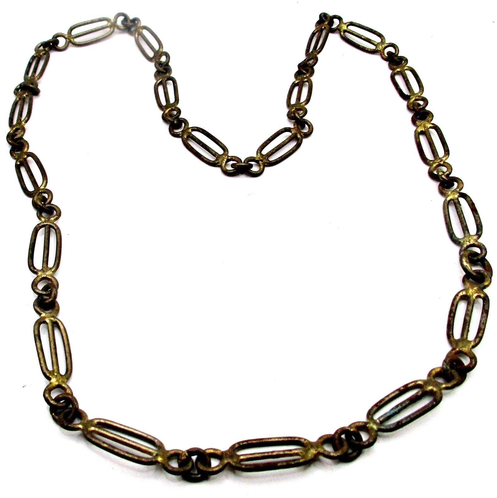 Vintage 11pc Lot Silver, Copper, Glass Bracelets, Charms & Glass Cord Necklaces