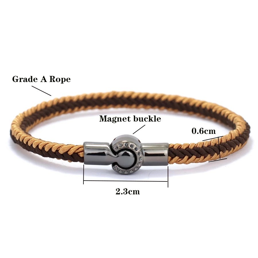 Fashion Men Women Adjustable Nautical Rope Bracelet Gift For Partner Brand New