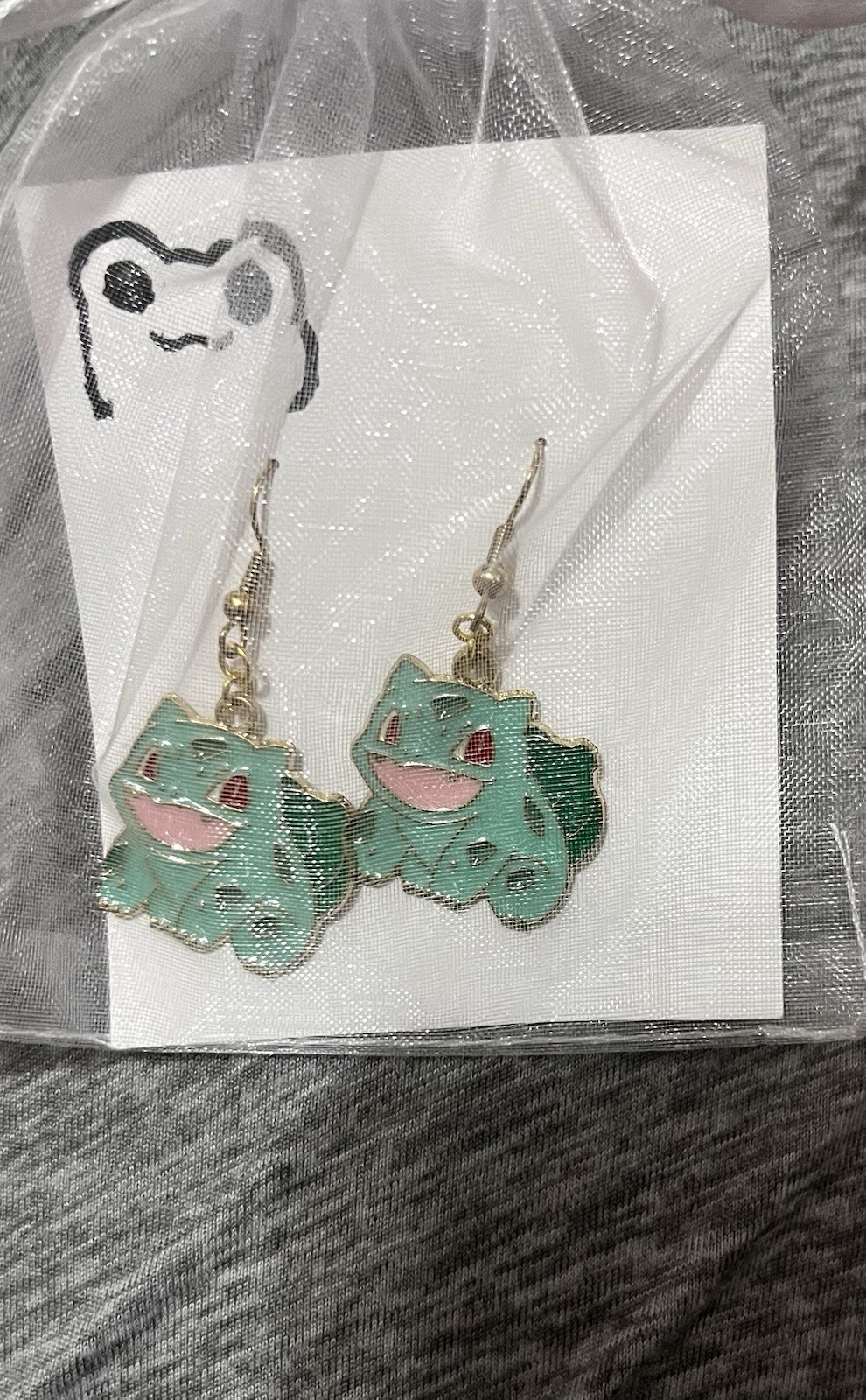 Pokémon Bulbasaur Dangle earrings