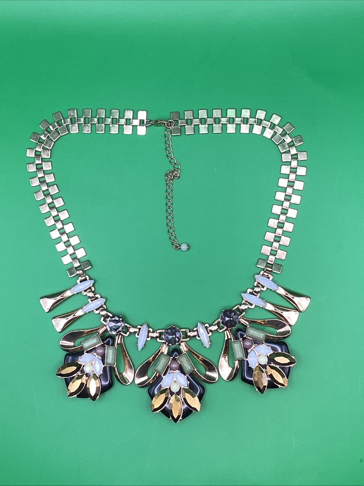Avon Whimsical Way Bib Statement Necklace 16-19 inches Long