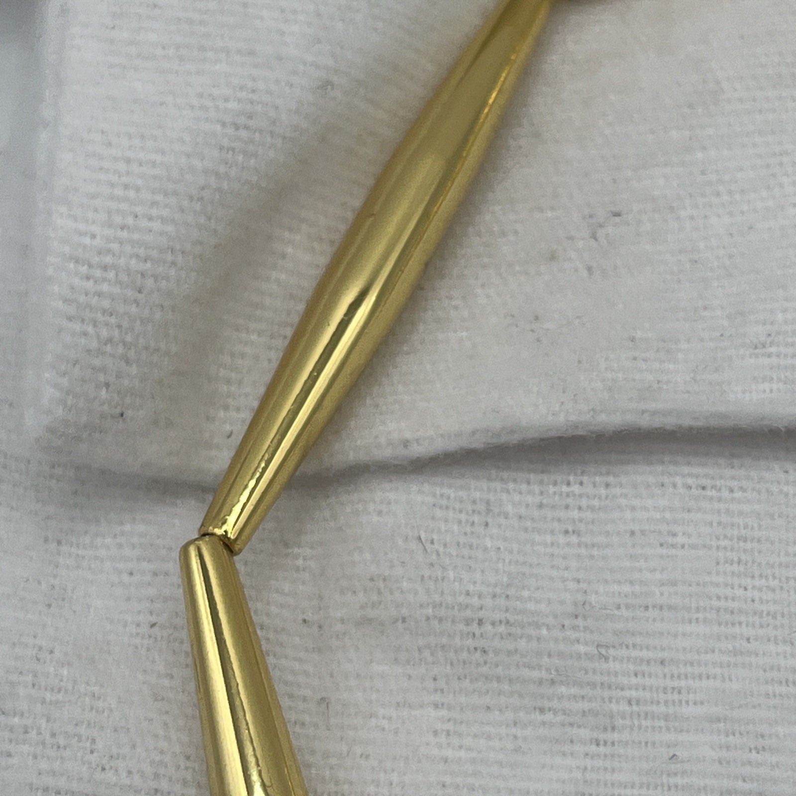 TOHUM CUORE DUO 24K GOLD PLATED NECKLACE WITH HEART PENDANT