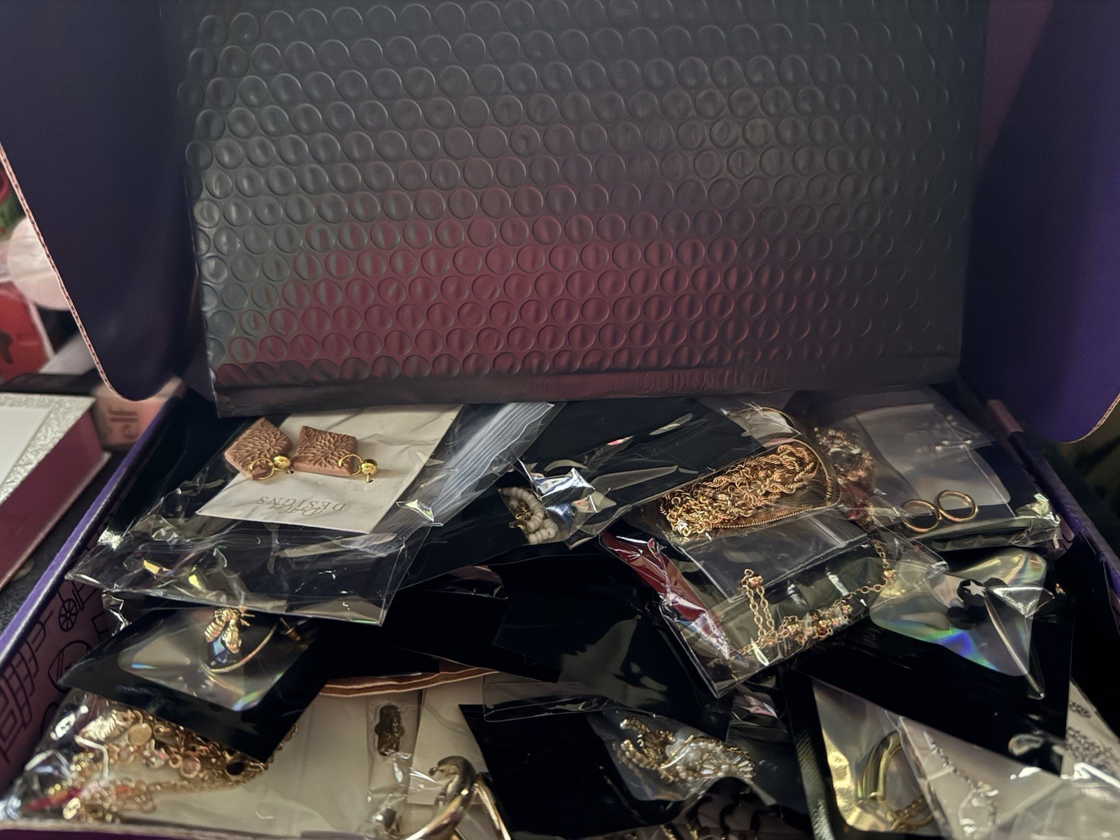 Mystery Jewelry Bags All Different Items 10 Items In Each Bag