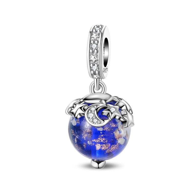KUNSIR 925 Sterling Silver Charm For Bracelet Butterfly Pendant DIY Bead Charm
