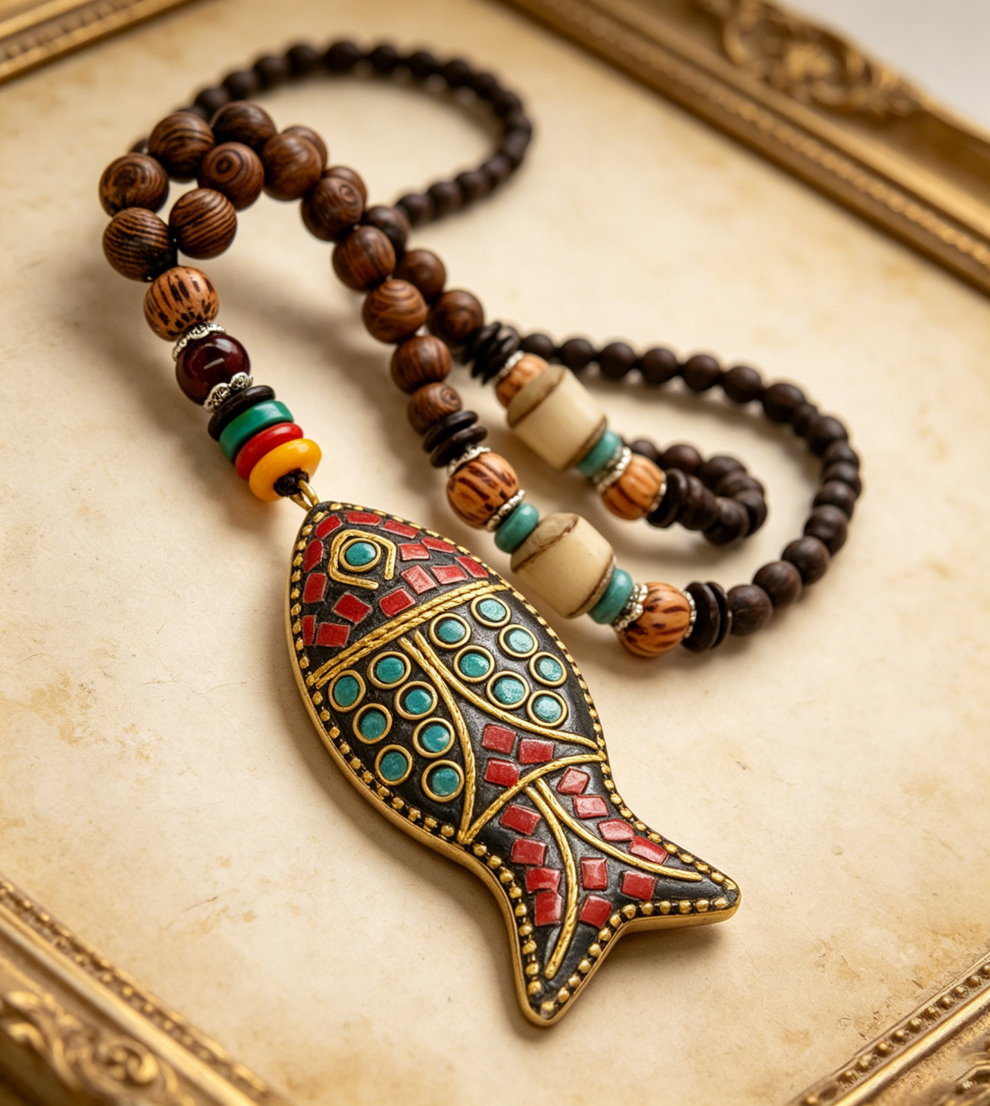 Vintage Long Pendant Necklace for Women Boho Layering Statement Gift New