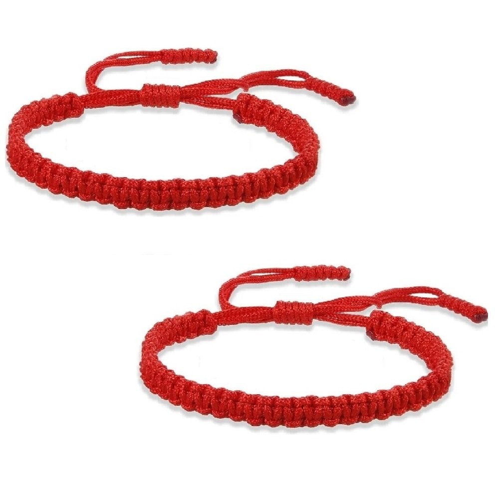 Red String Tibetan Good Luck Fortune Bracelet Kabbalah Evil Eye Protection Lucky