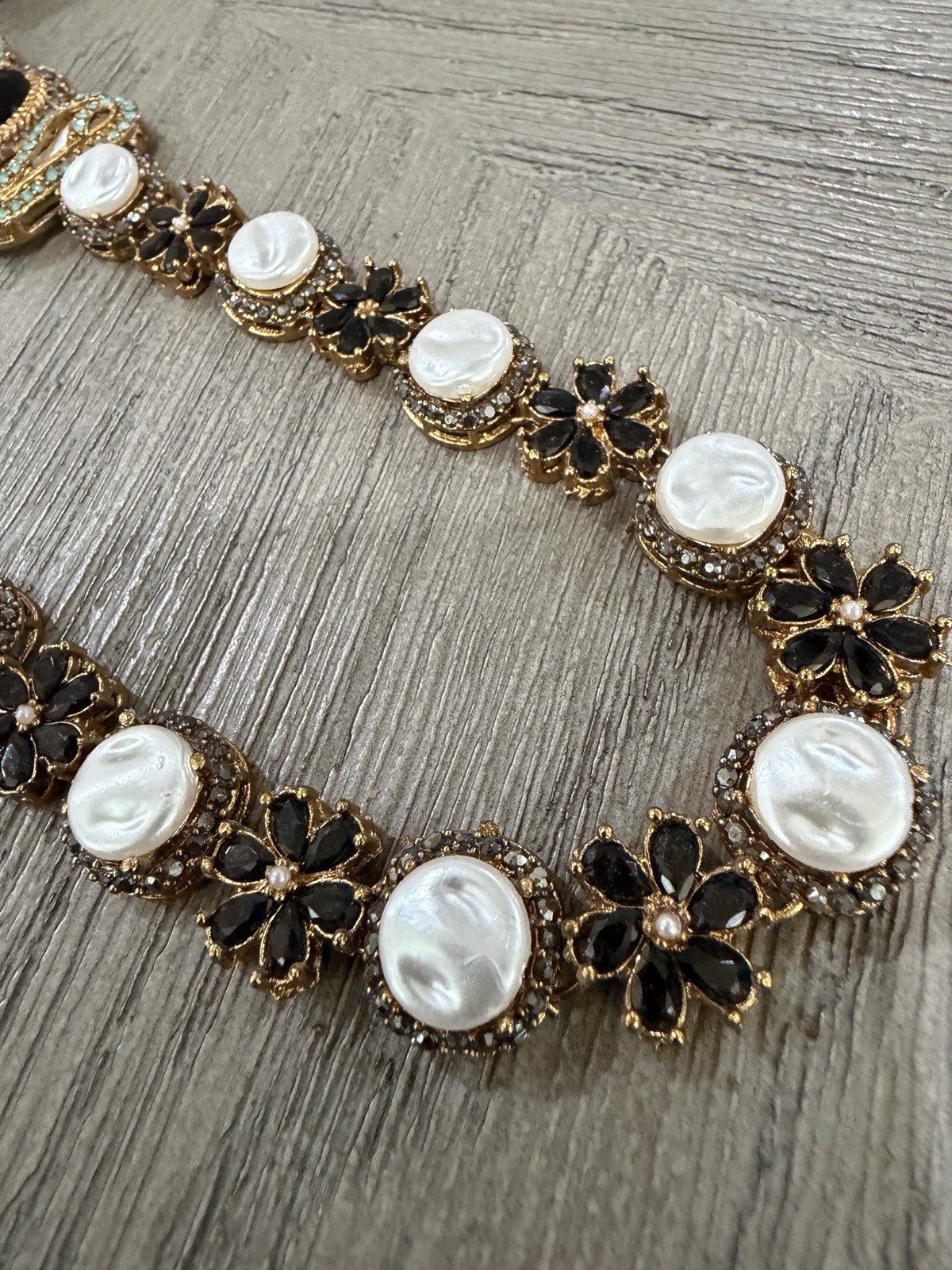 Beautiful Antique Designer Highend Mala Set With Earrings Women Valentine Gift