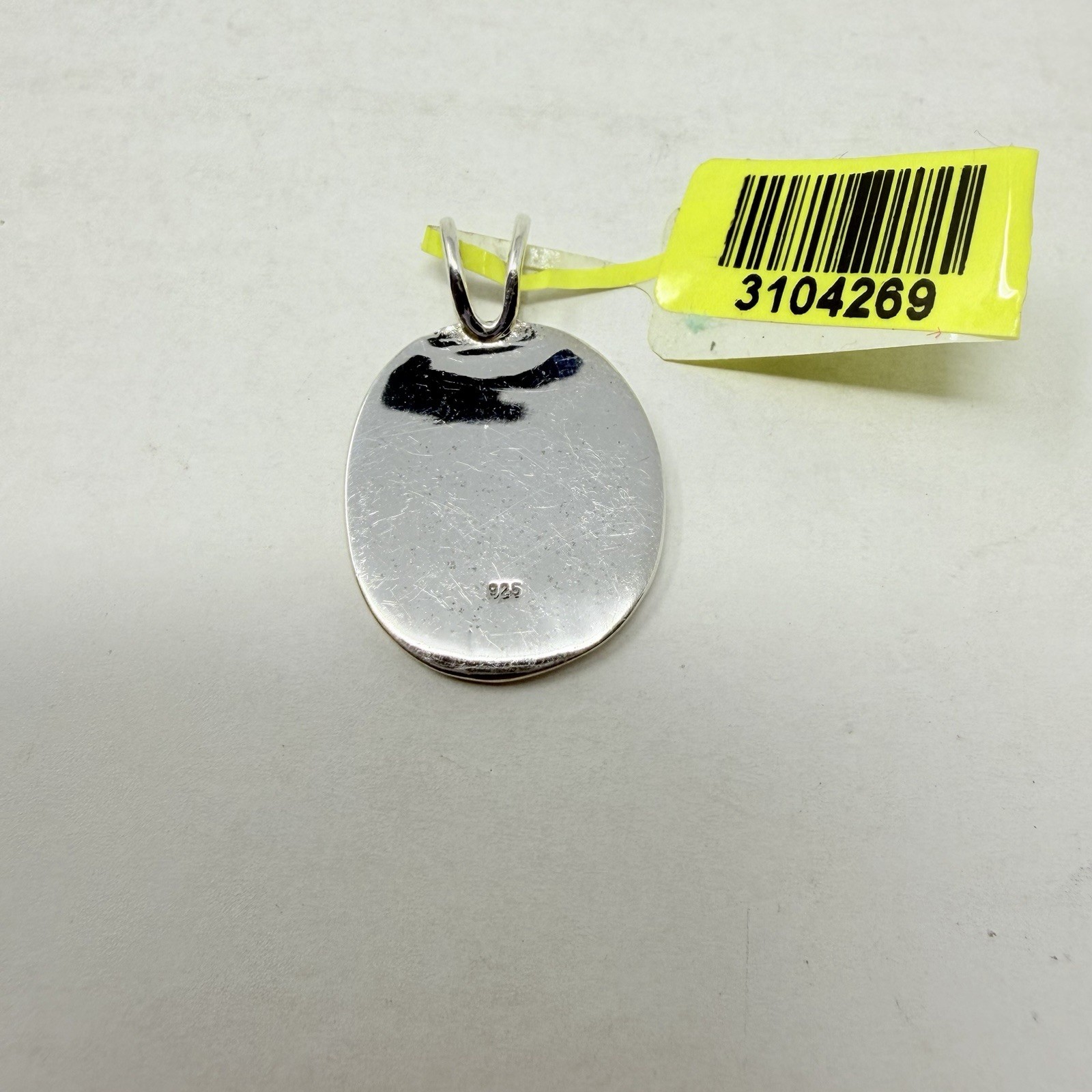 Shop LC Sterling Silver Pendant without Chain Heart Shaped Trees & Birds 5476