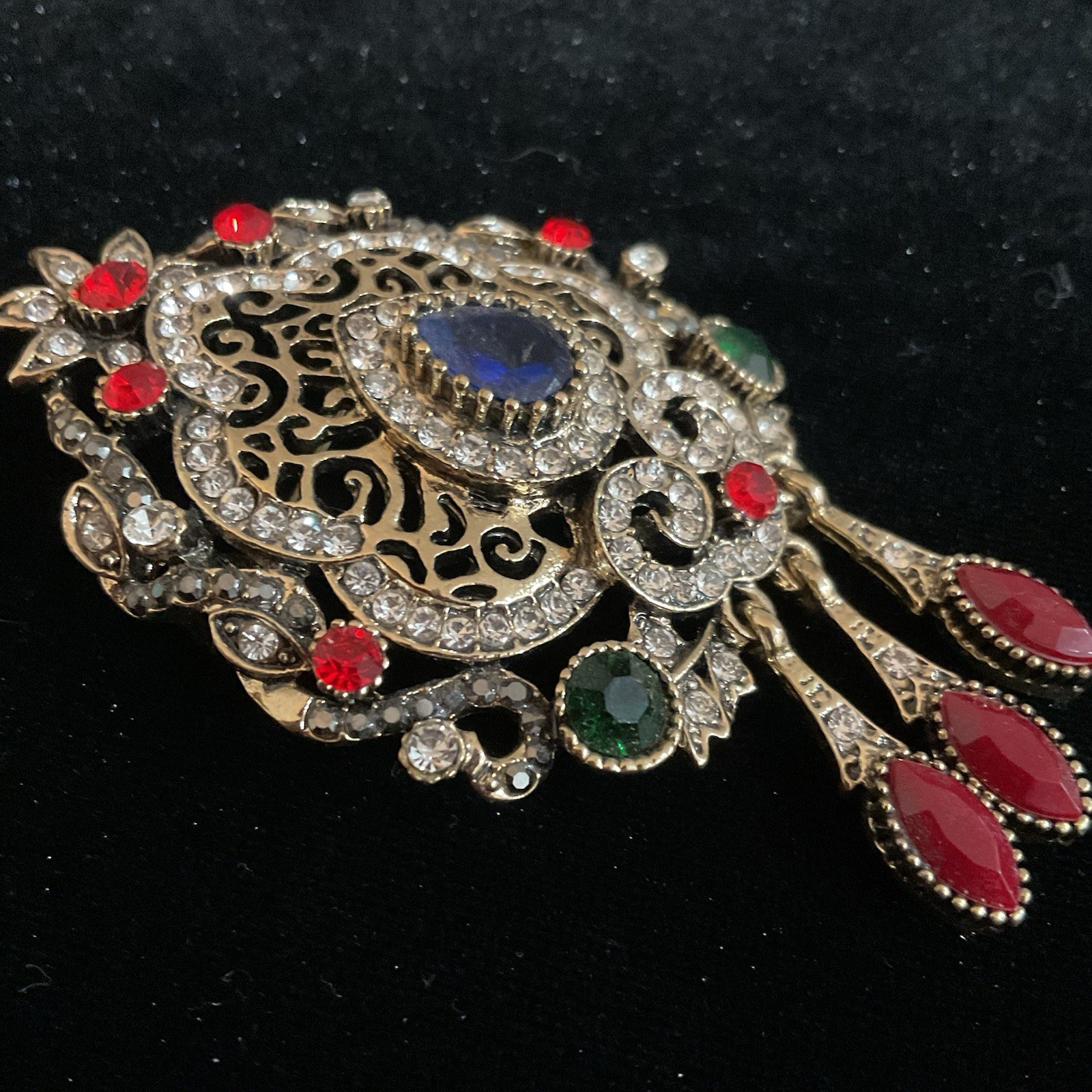 creative women new clothing accessory brooch, retro palace style pin jewelry