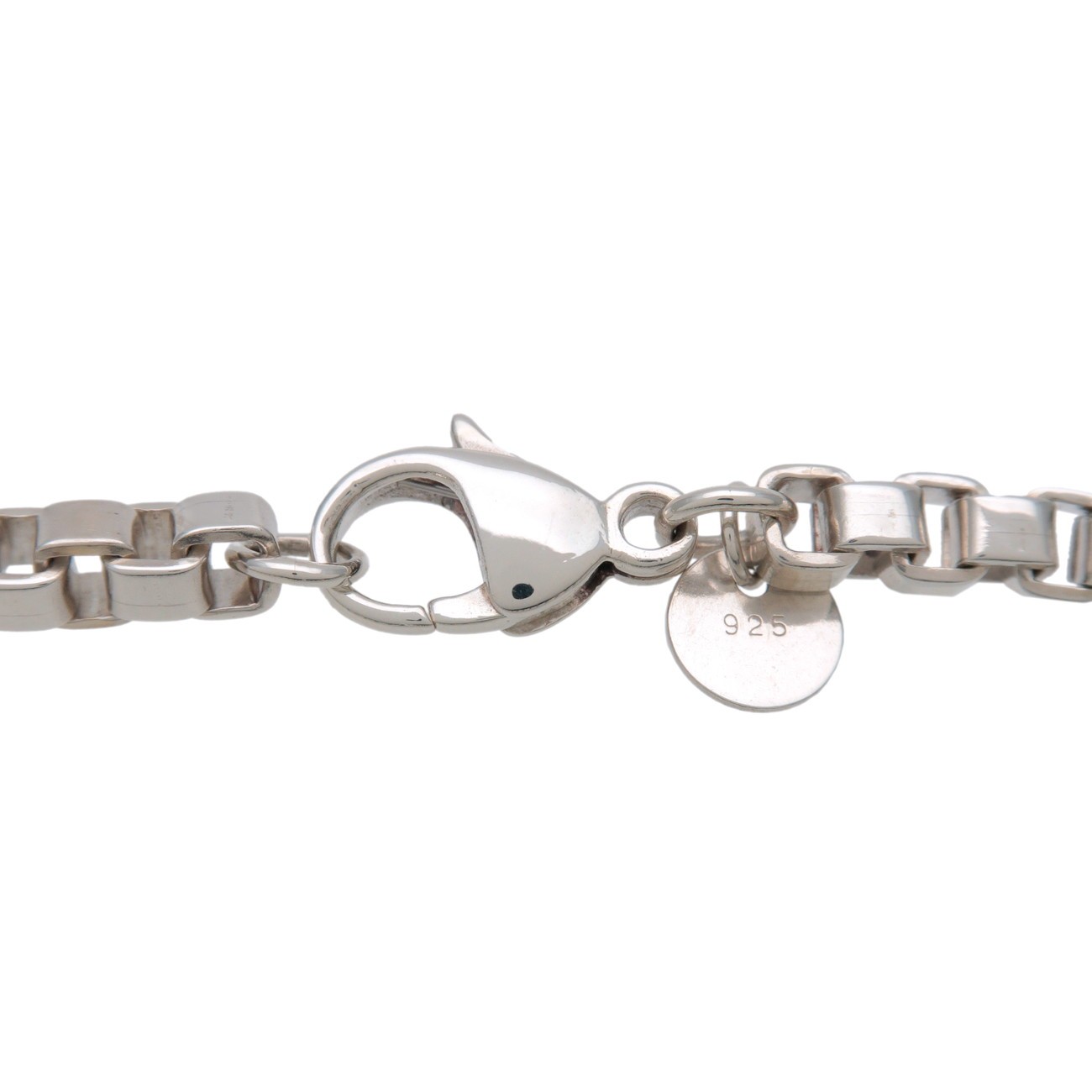 Tiffany & Co Venetian Link Bracelet SV925 Silver Authentic Used F/S