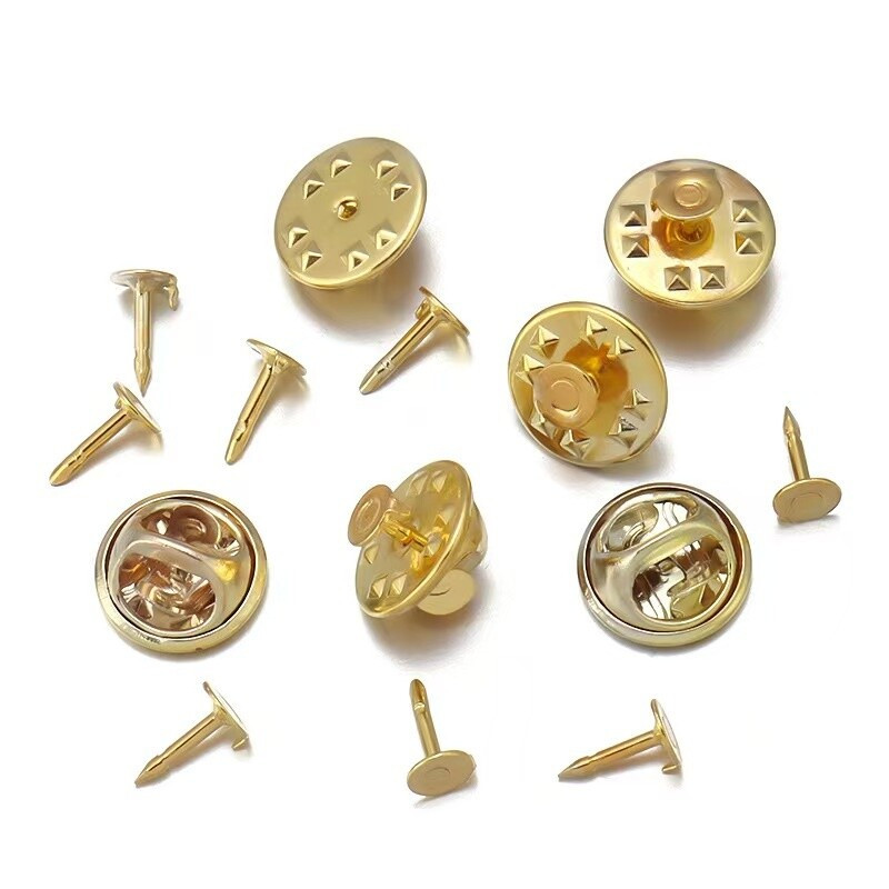 50Pcs Butterfly Buckles Brooch DIY Accessories Button DIY Jewelry Making