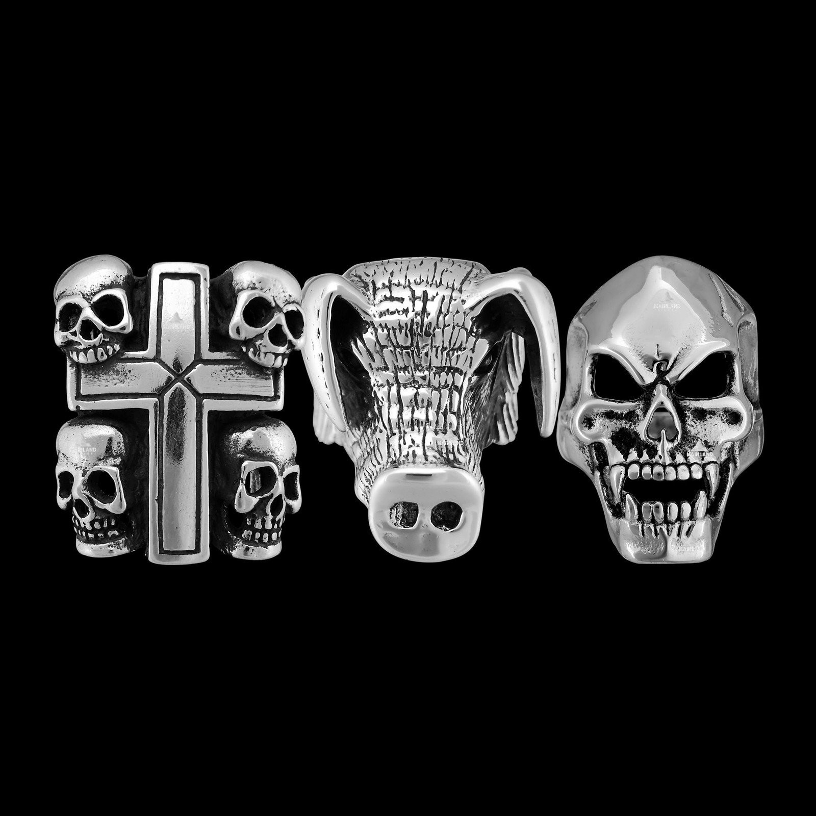 Eddie Munson Rings – Exact rings from the TV show – Ready to ship, Stranger…