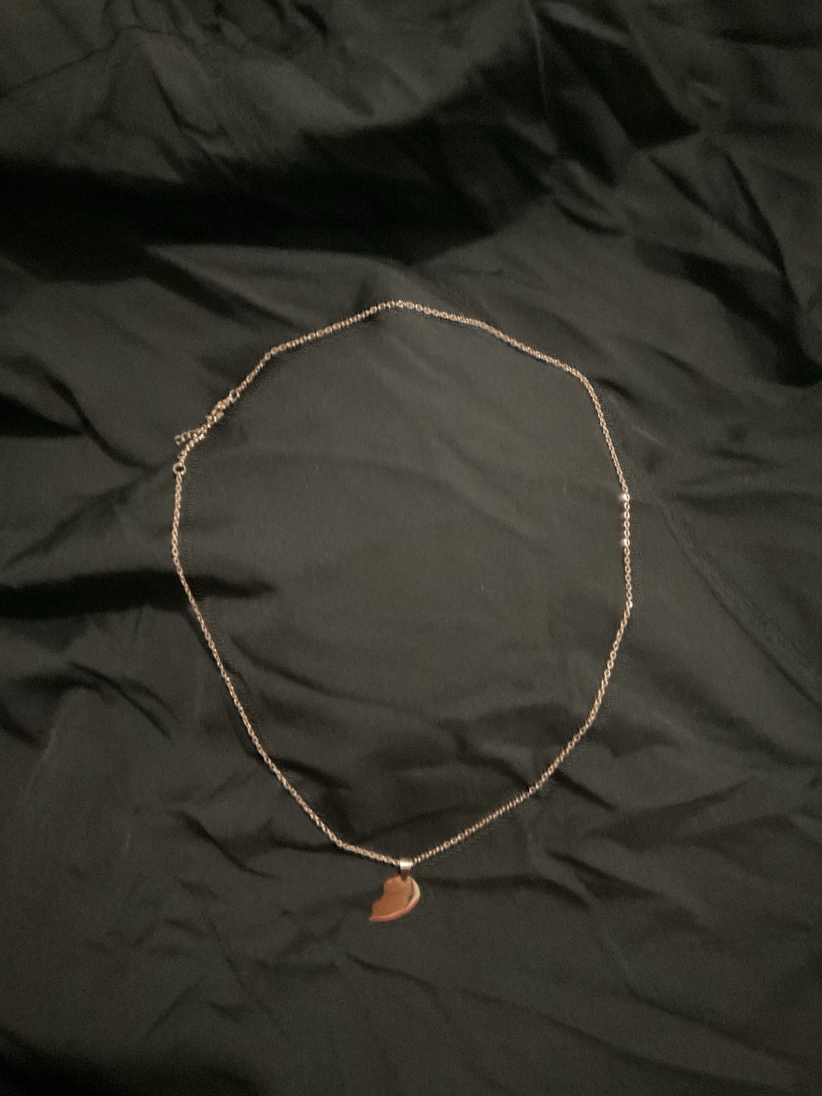 Cadena De Corazón Para Parejas De Color Rosado