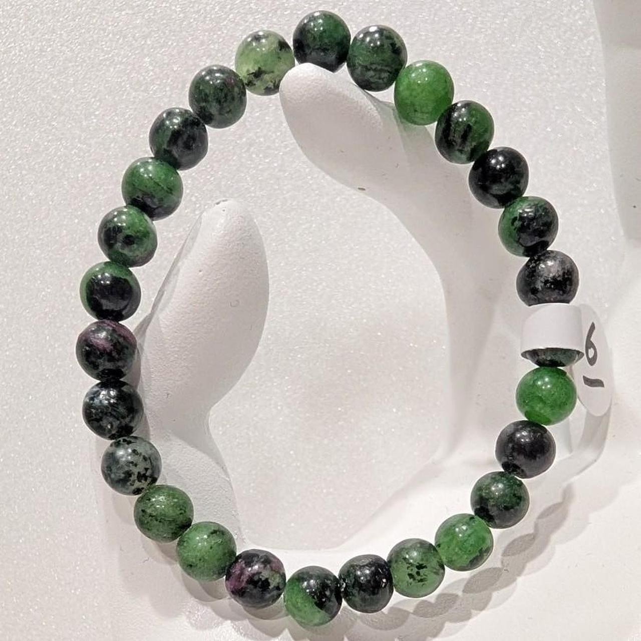 6mm+ Anyolite Ruby in Zoisite Bracelet