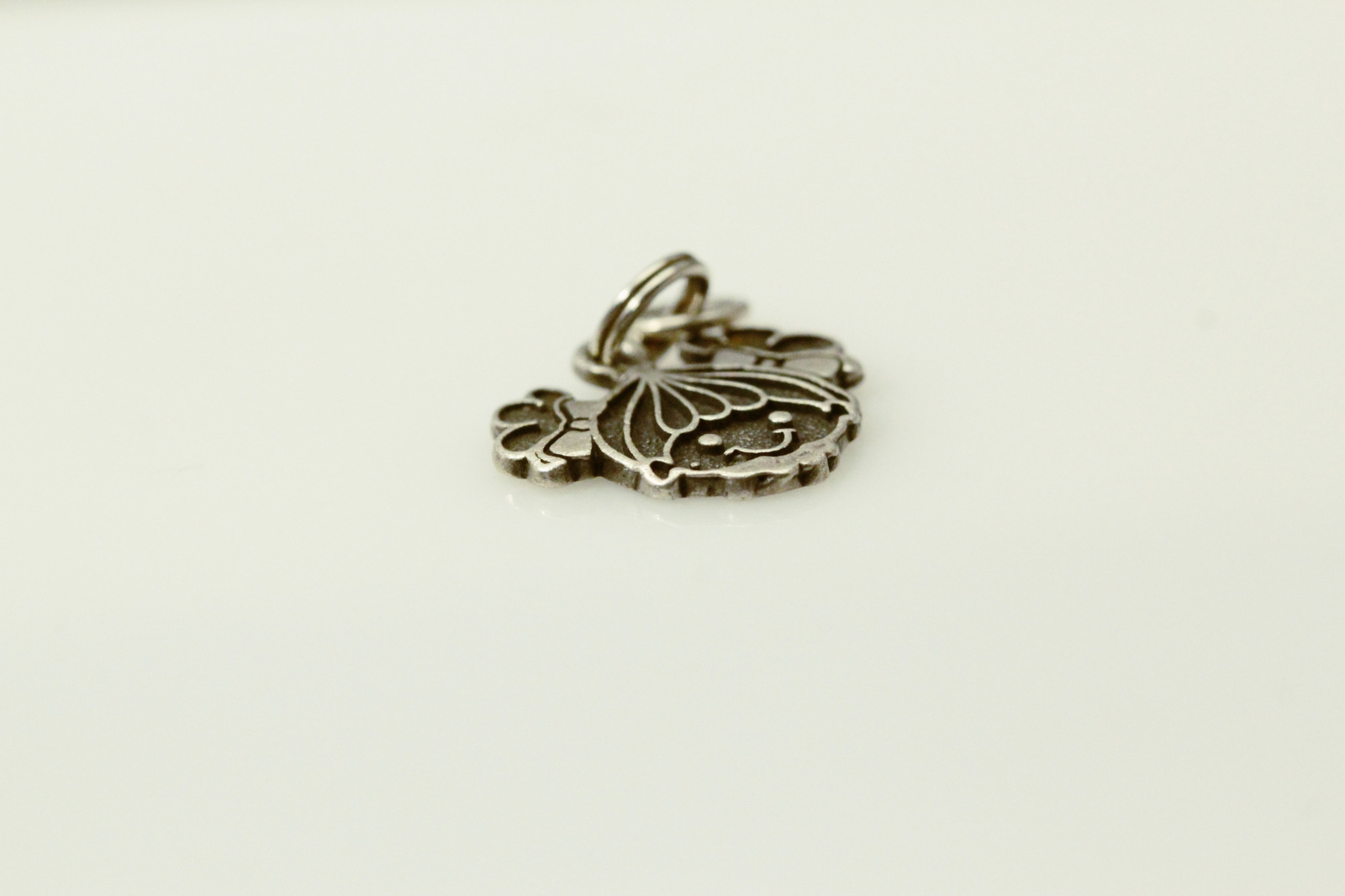 Sterling Silver 925 Girl Head Charm 1.7 grams (PEN9815)