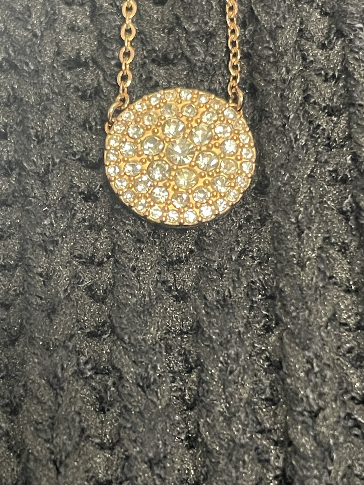 Fossil Val Mosaic Stainless Steel Necklace