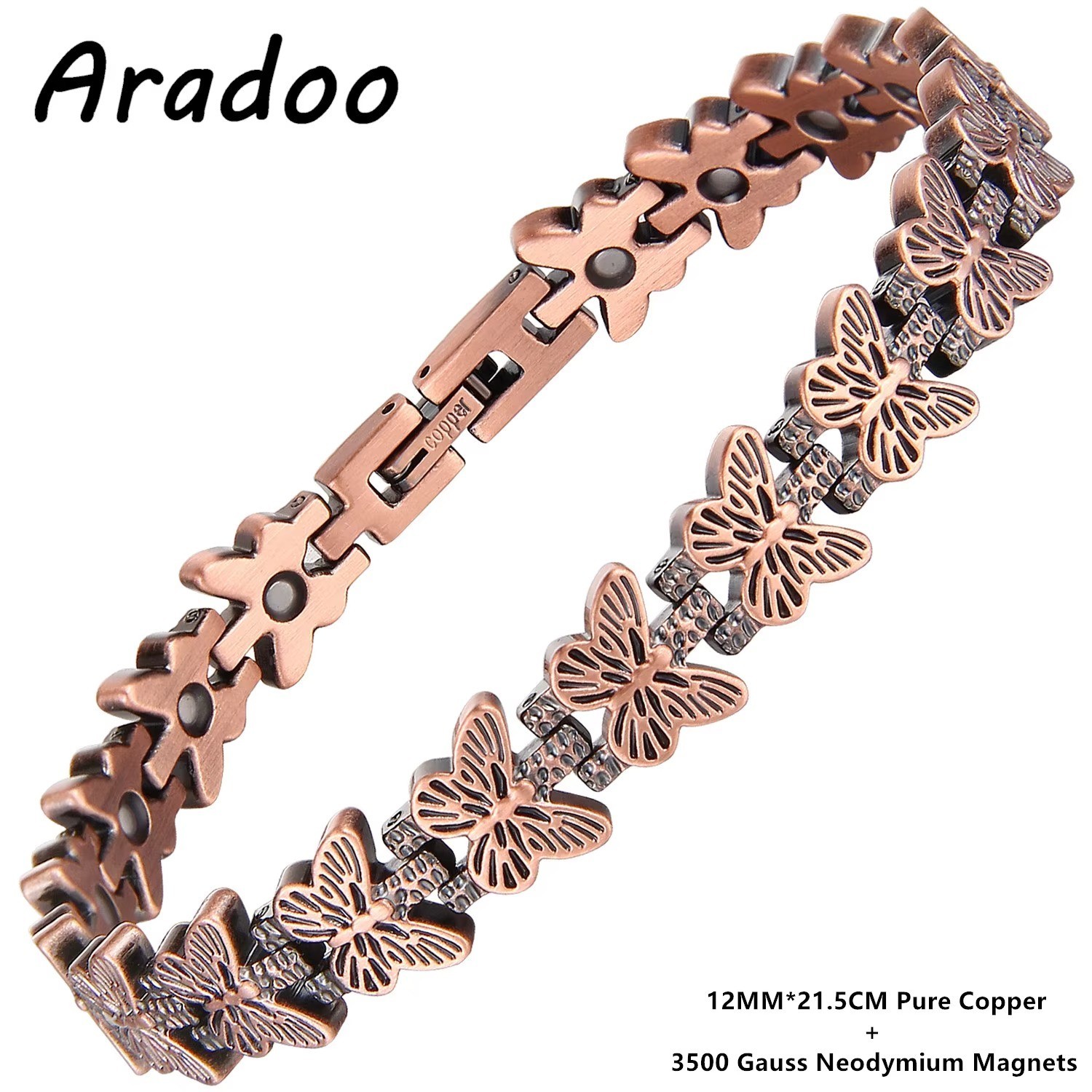 GMOX Adult’s Copper Therapy Bracelet | Hypoallergenic & Stylish Daily Wear