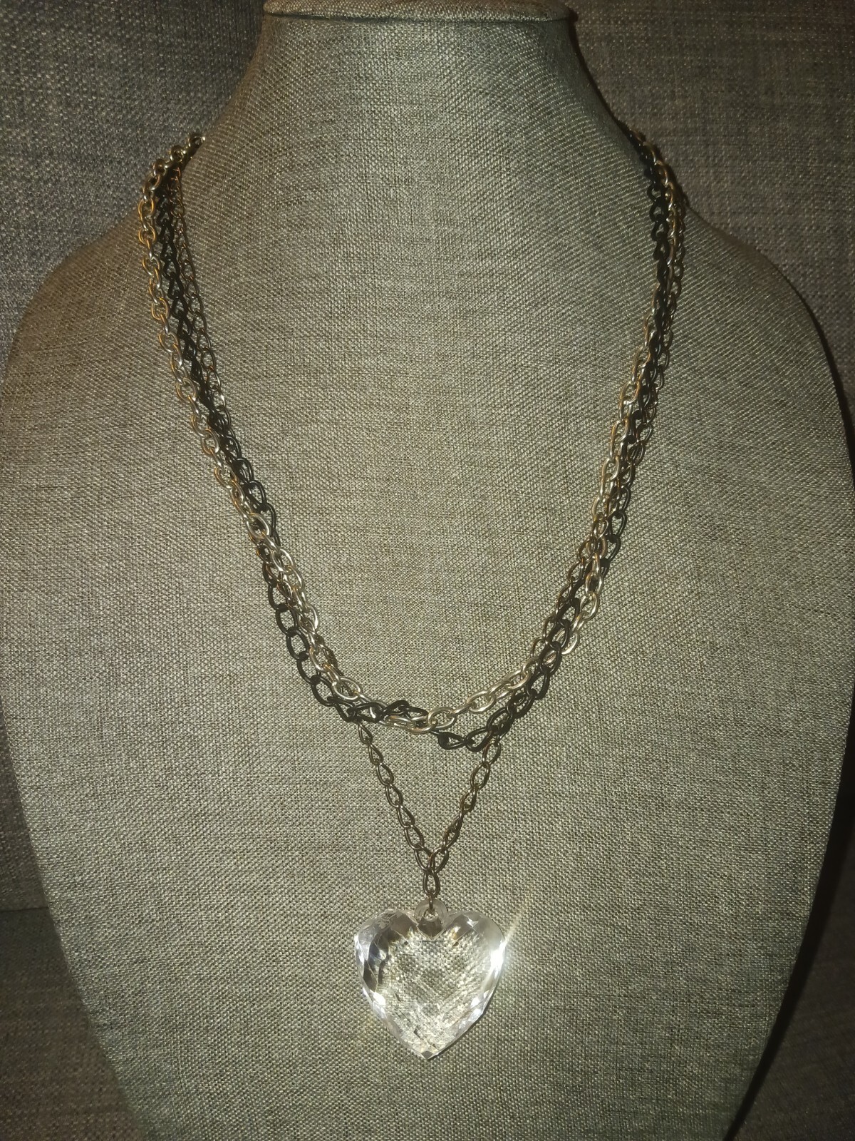 HEARTS- 2 Unique Heart Necklaces