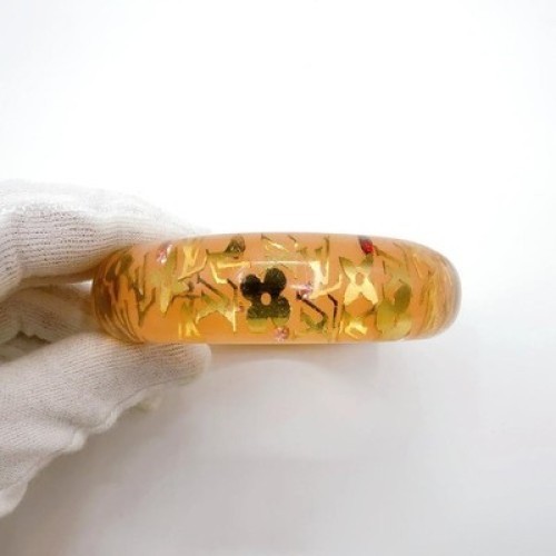 Authentic Louis Vuitton Bracelet Inclusion Bangle Pink Size19.5cm From Japan