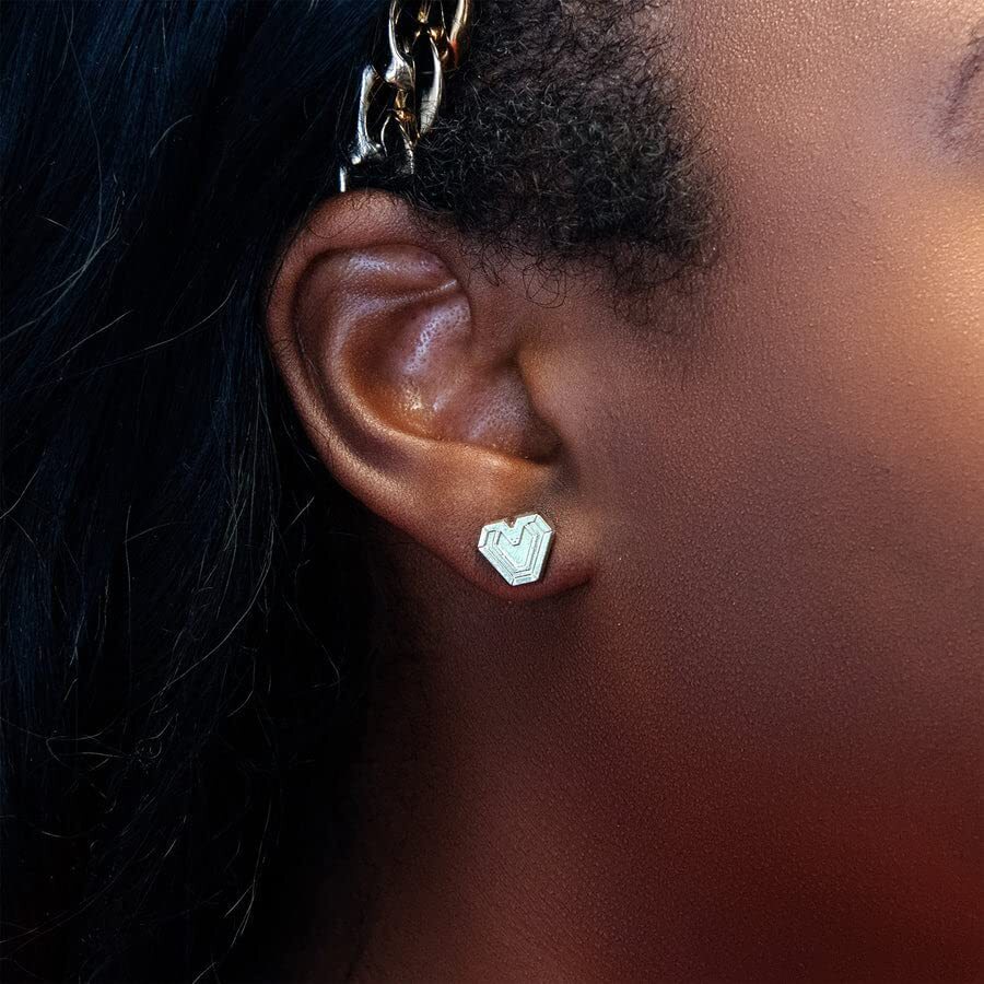 The Official WAKANDA FOREVER Authorized Marvel Black Panther 3 Stud Earrings Set