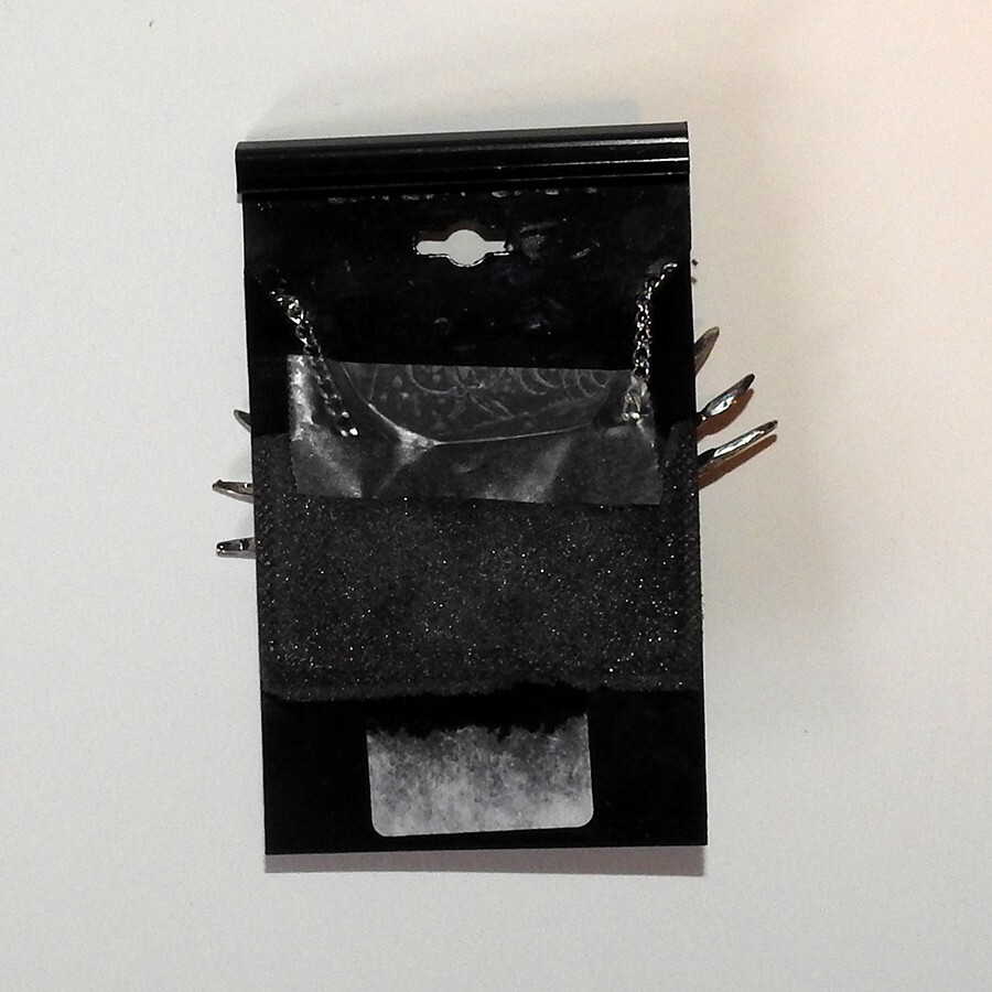 Real Metal Large Spider Gothic Pendant Necklace 2007