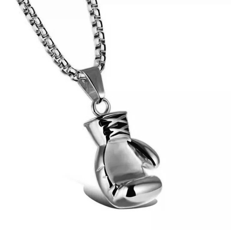Men Stainless Steel Jesus Christ Crucifix Cross Pendant Chain Necklace