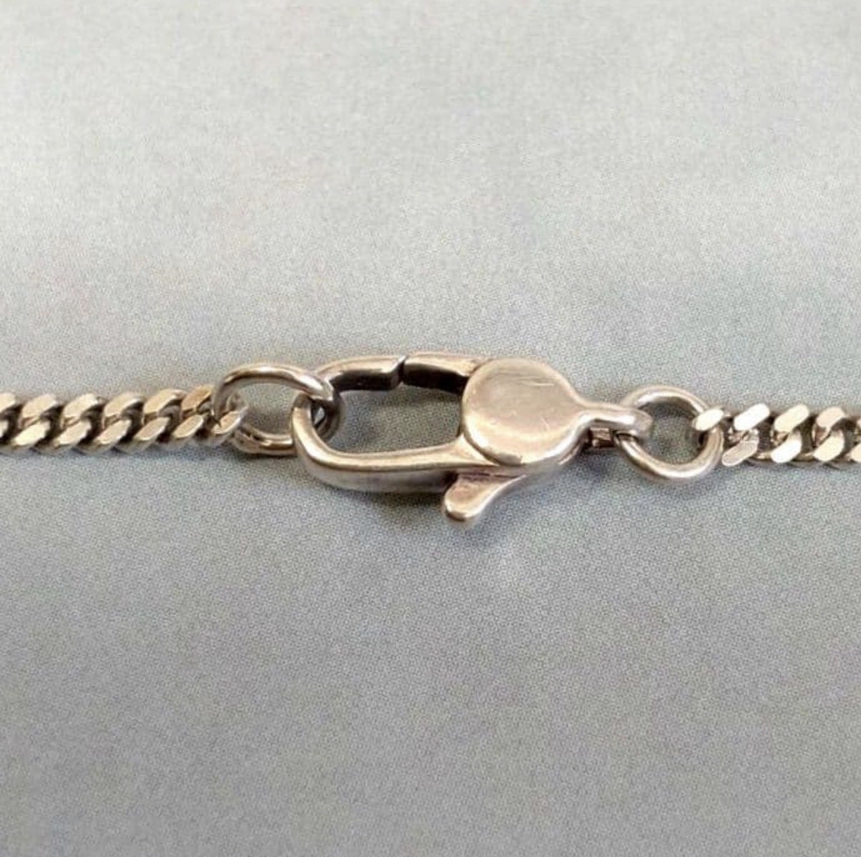 GUCCI Necklace Pendant Silver 925 Heart Motif G Women SV925 with Box Used
