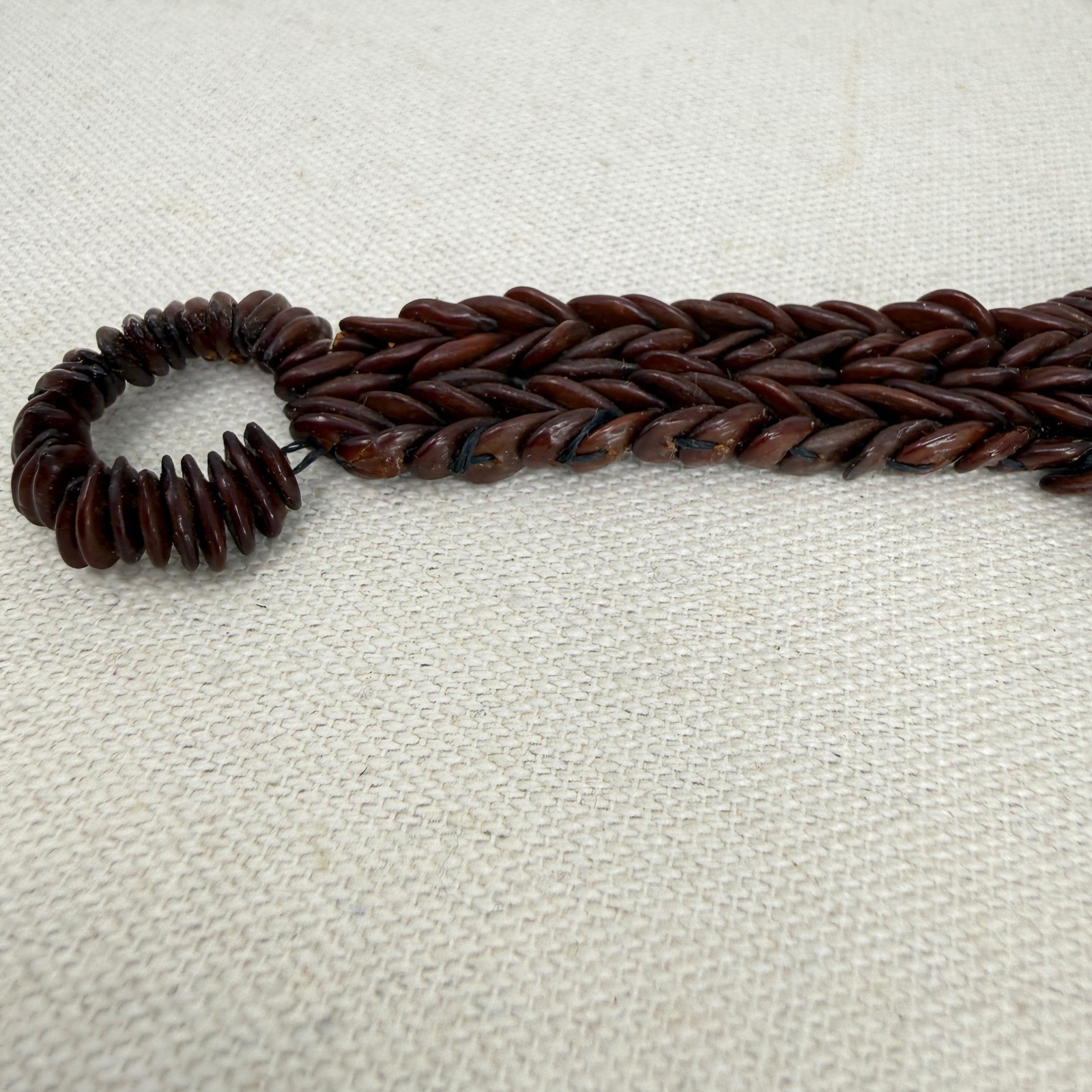 Koa Seed Bracelet Vintage Hawaiian Collector Souvenir Boho Island Beach