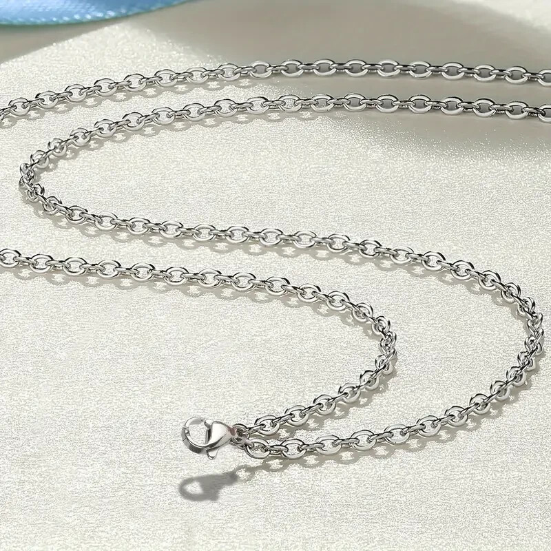 1 MM Stainless Steel Jewelry Chain Necklace Extra Long 22-24″