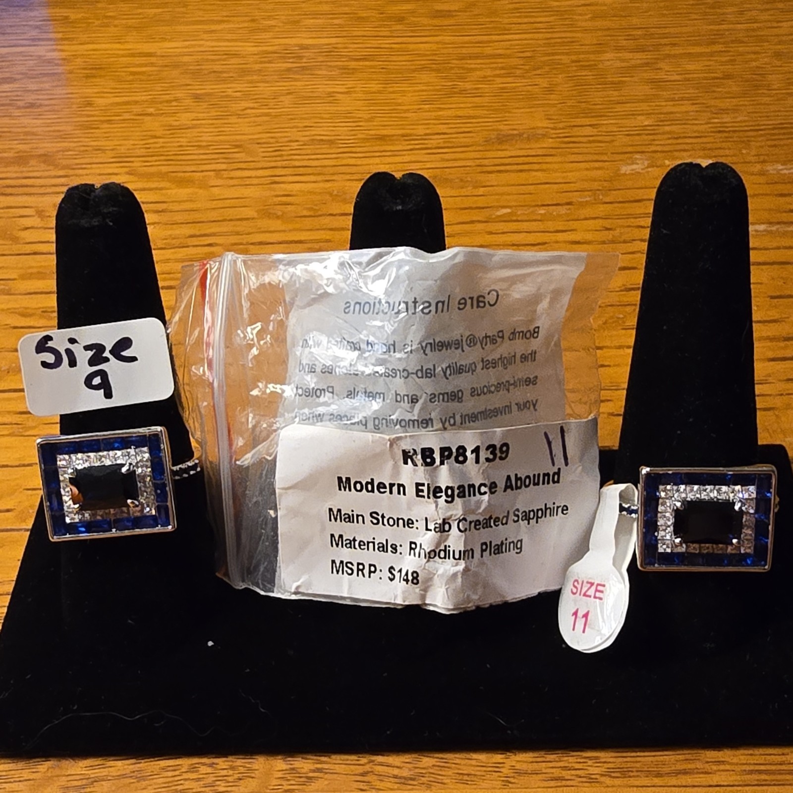 Bomb Party Birthday Collection September 2024 Necklace, Earrings & Ring Set