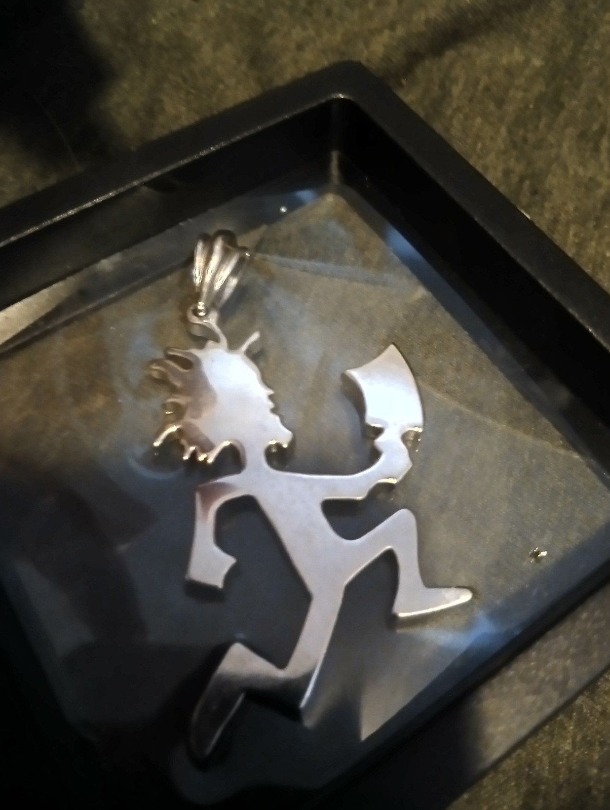 925 Silver OFFICIAL Insane Clown Posse 2007 Hatchman Charm Juggalo Psychopathic
