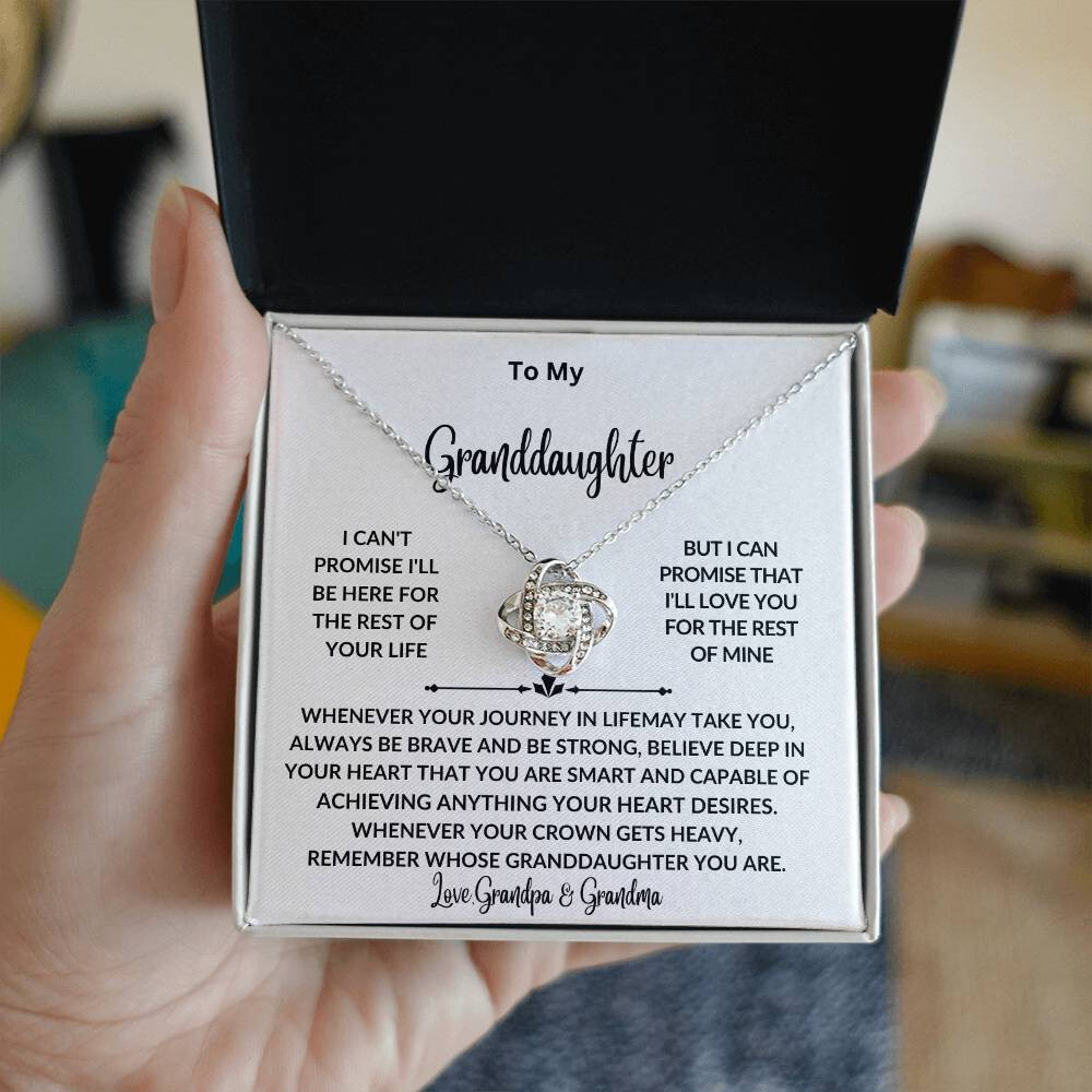 Granddaughter’s Sentimental Necklace Gift for graduation, birthday, wedding