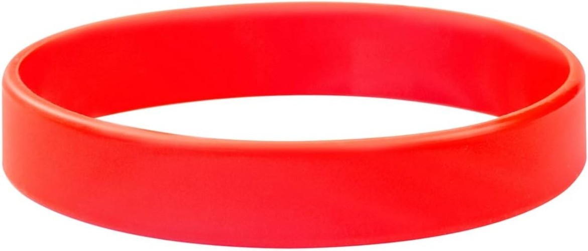 8″ Stylish Rubber Bracelets in 12 Colors – Perfect for Events & Group Activities