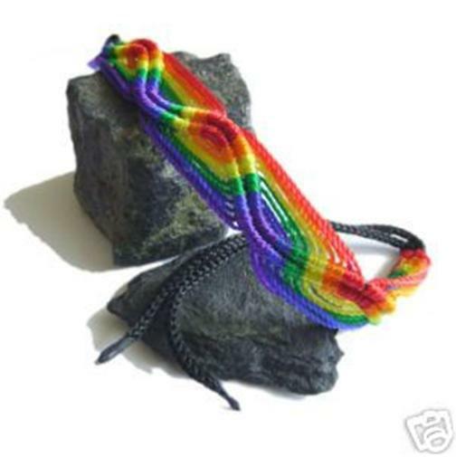 Gay Pride Friendship Bracelet Rainbow and Bear Pride Many Designs LGBTQ