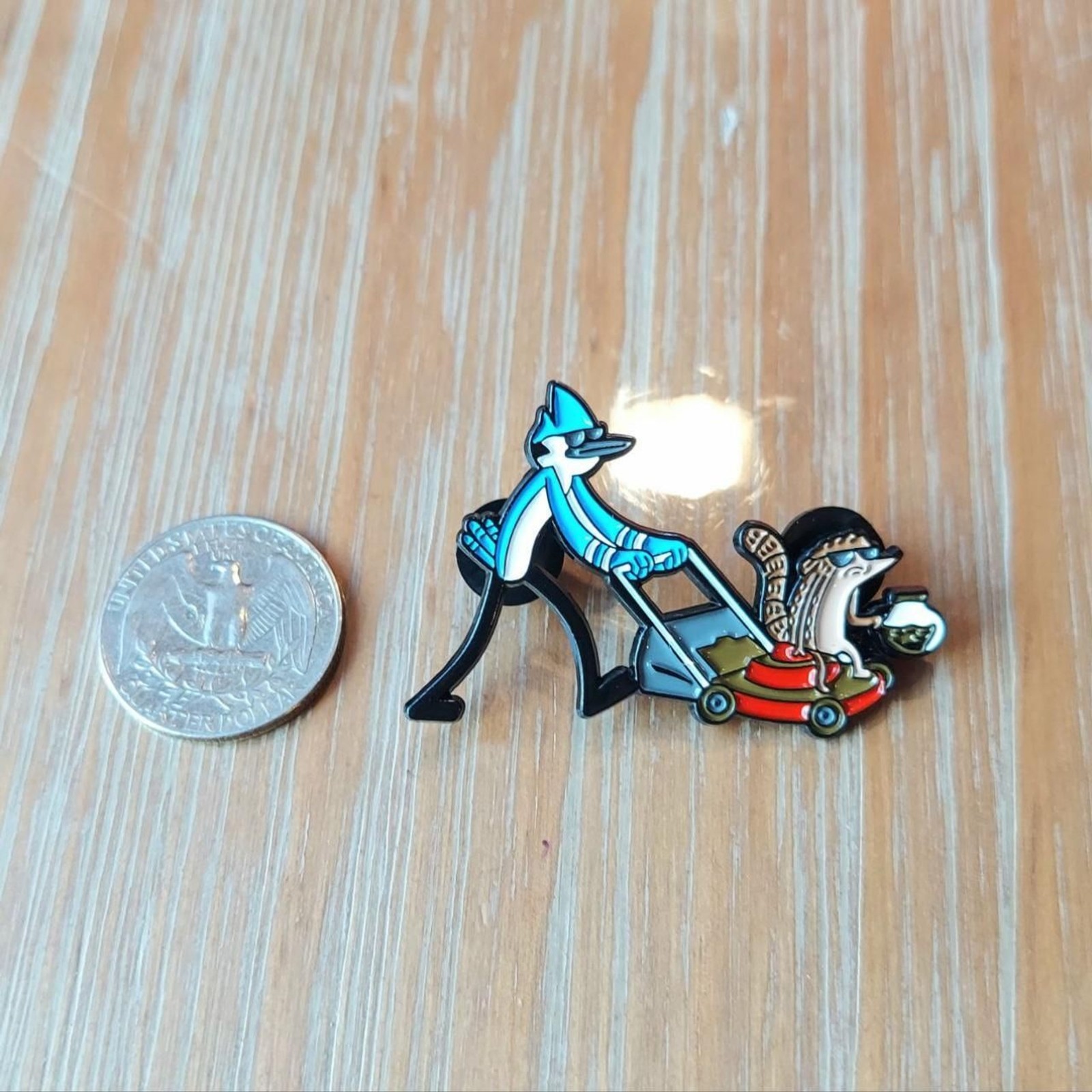 Regular Show Pin Mordecai and Rigby