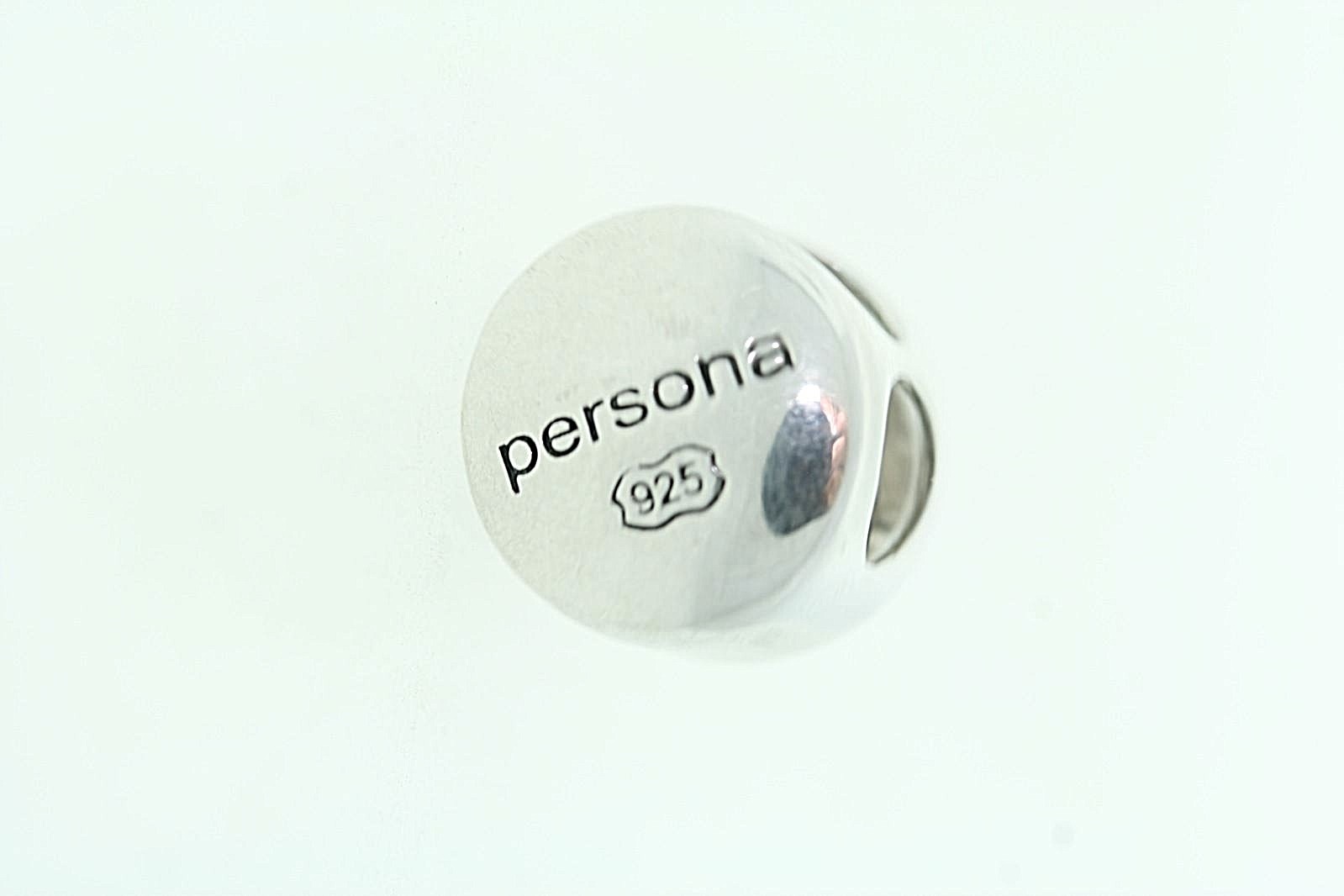 Persona 12mm Sterling Silver Push Button Closure Tension Bracelet Necklace Lock