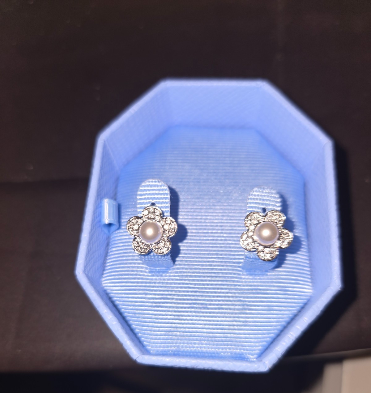 Swarovski x Ariana Grande Flower Necklace & Earrings Set 5749180 NEW Authentic
