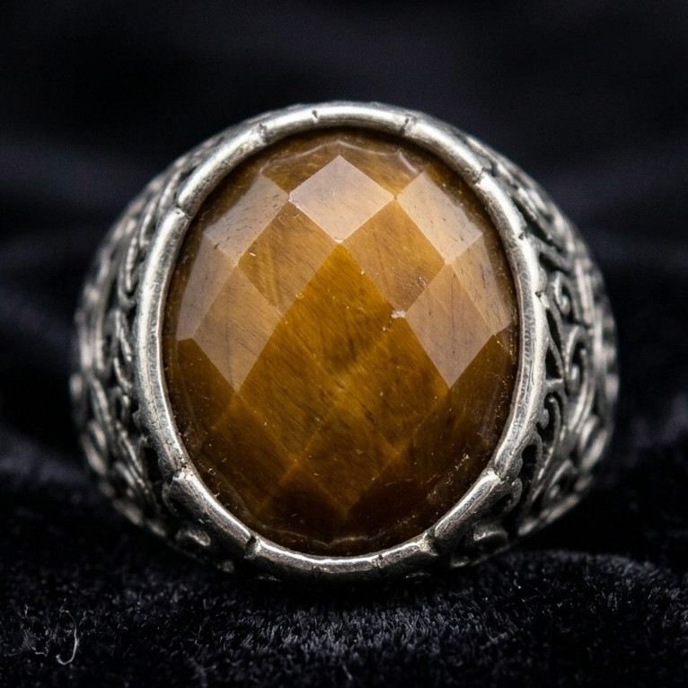 Vintage Immunity Conduit Amulet Ring Warlock Protection Occult Artifact Relic