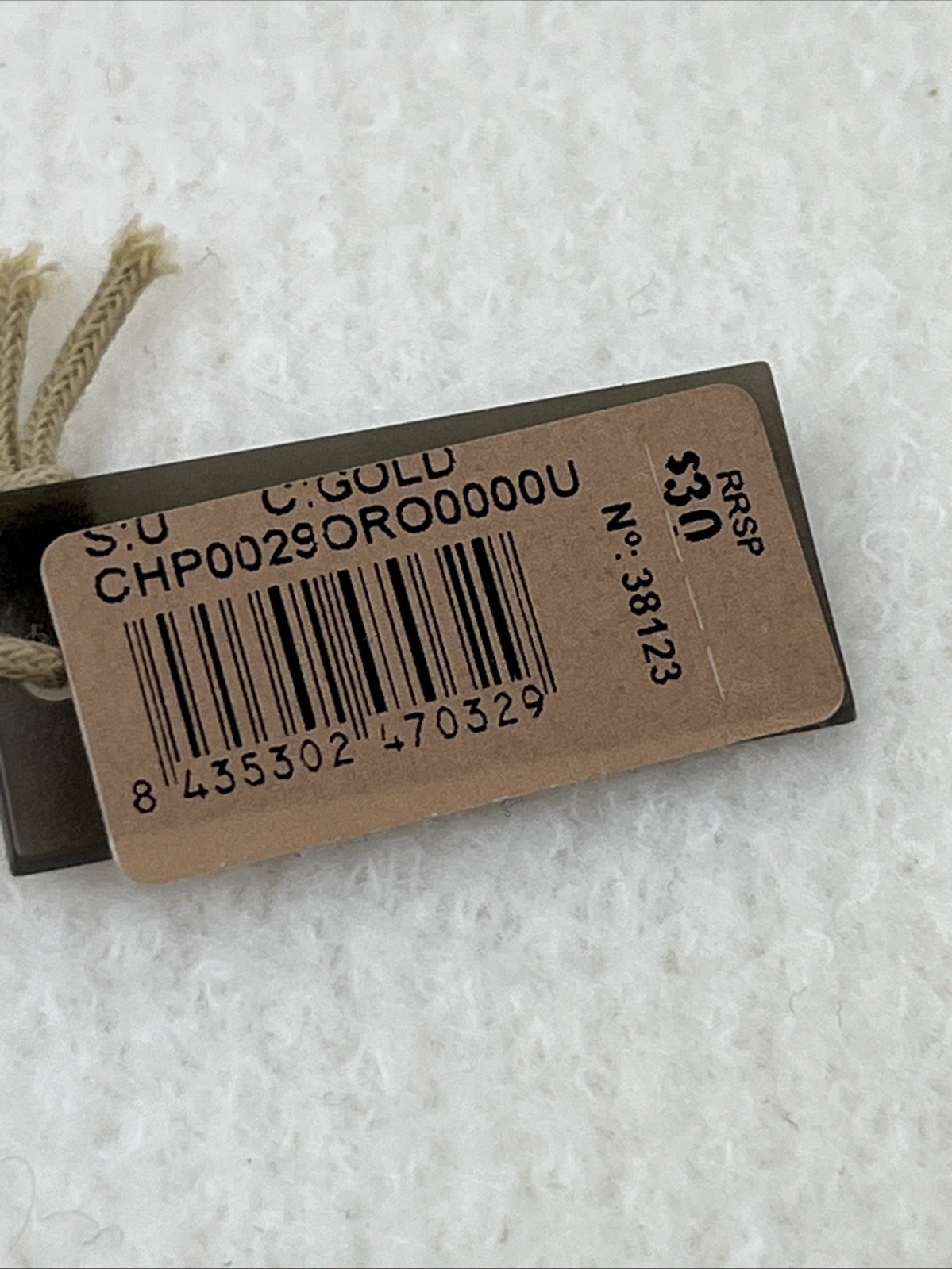 UNO de 50 WOW!MEN Gold Plated Charm! – New w/ Tags CHP0029ORO0000U
