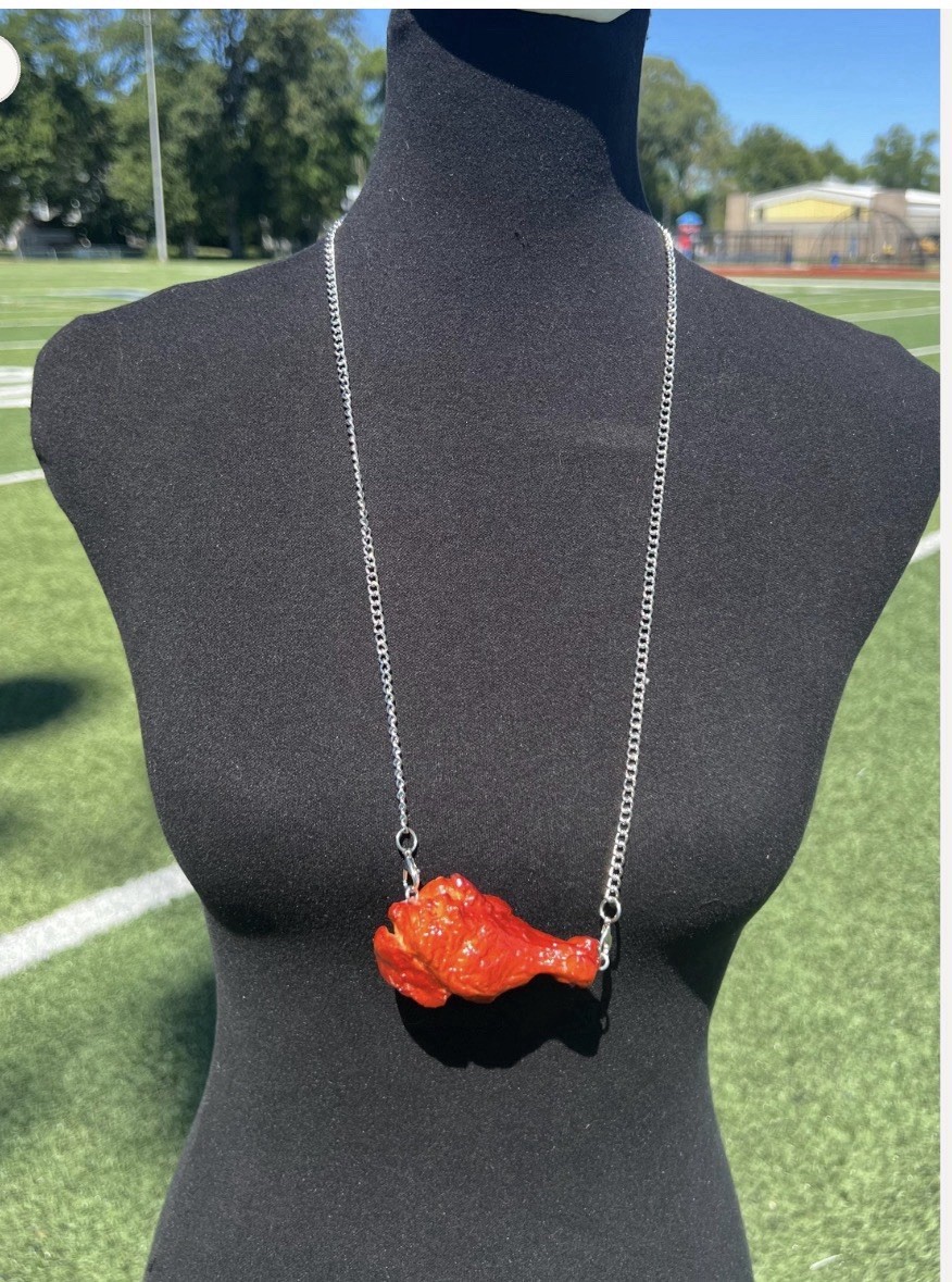 Buffalo Chicken Wing Necklace – Novelty Necklace