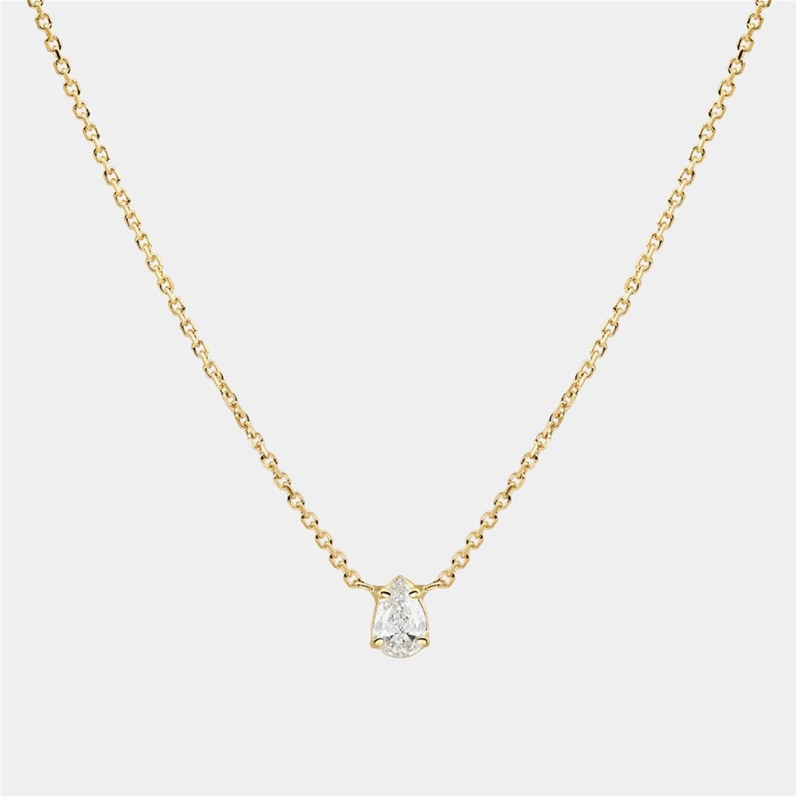 14K Gold Plated Delicate Chain Necklace for Women, Universal size, Gold-5