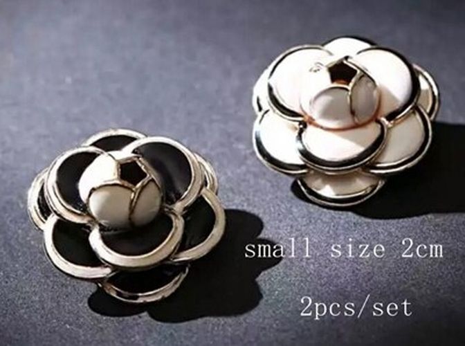 Camellia Flower Pins Brooches Floral Boutonniere Brooch Pin Gift Women’s Jewelry